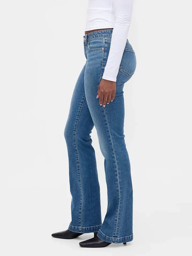 Curvy Düşük Bel Uzun ve Dar Kesim Jean'ler