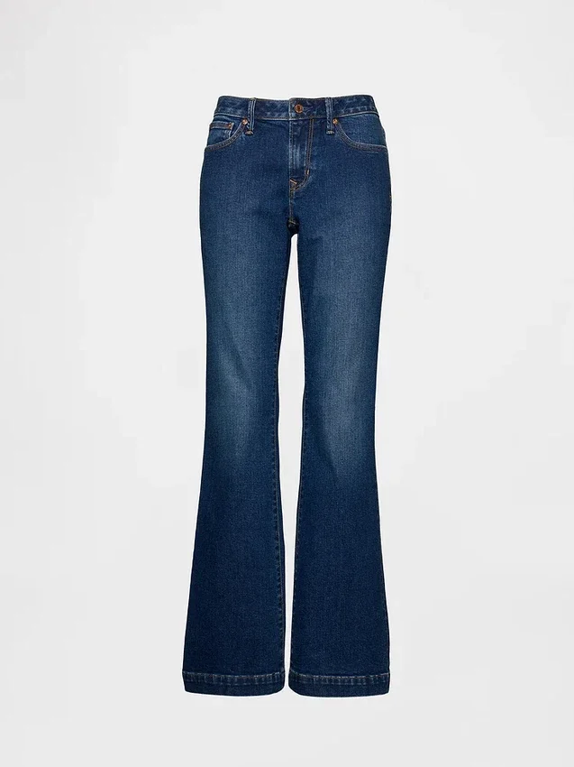 Curvy Düşük Bel Uzun ve Dar Kesim Jean'ler