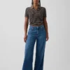 Curvy Orta Bel, Ultra Yumuşak Bol Kesim Jean
