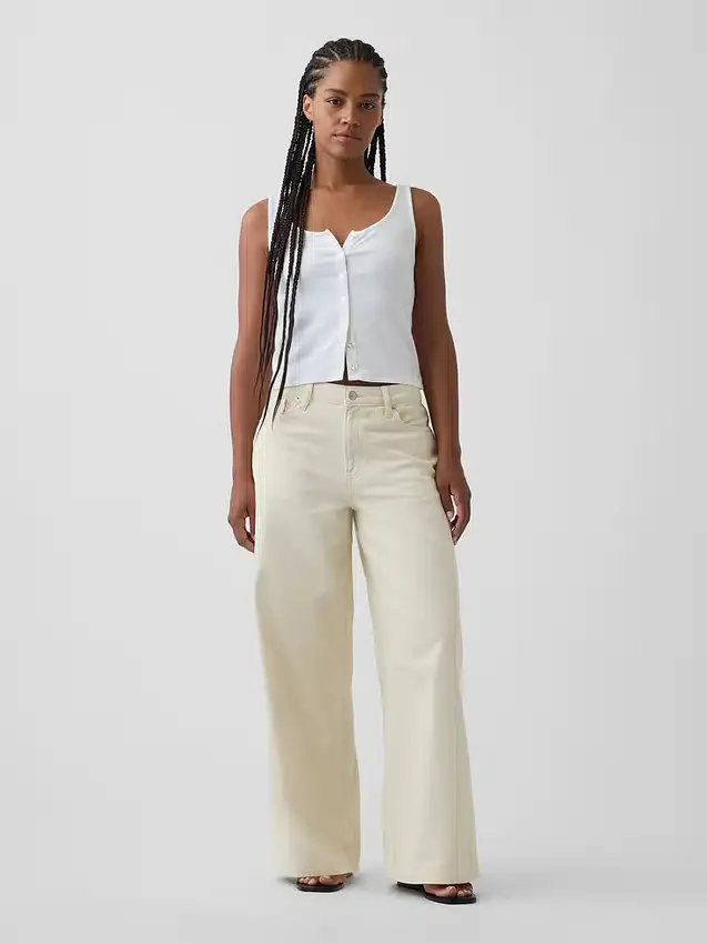 Curvy Orta Bel, Ultra Yumuşak Bol Kesim Jean