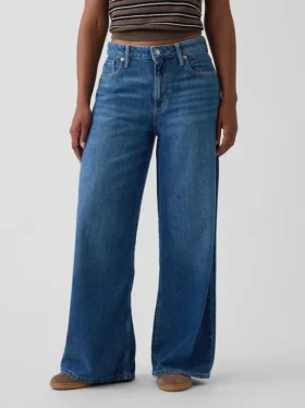 Curvy Orta Bel, Ultra Yumuşak Bol Kesim Jean