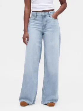 Curvy Orta Bel, Ultra Yumuşak Bol Kesim Jean