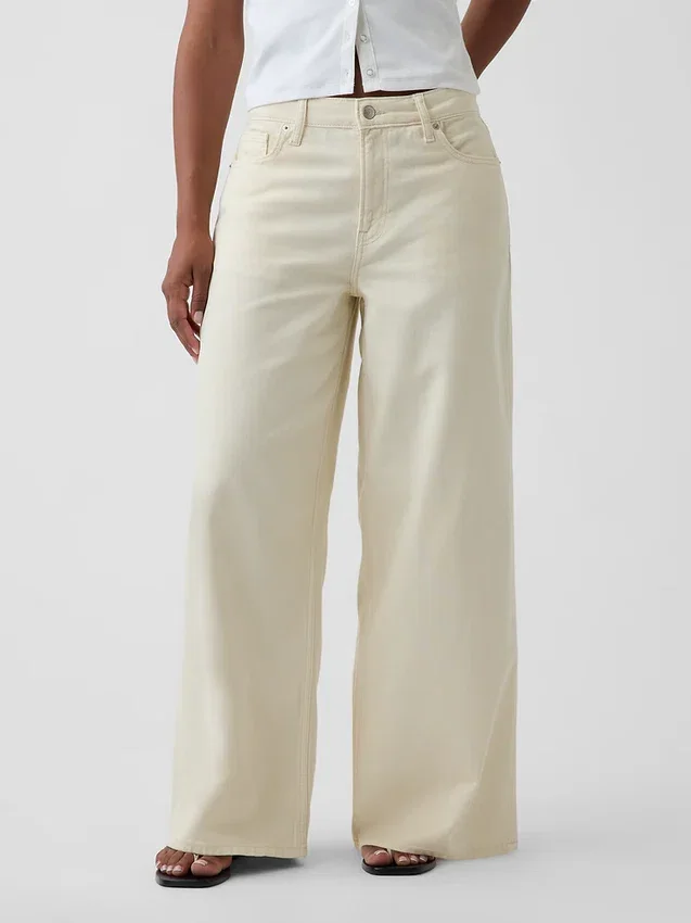 Curvy Orta Bel, Ultra Yumuşak Bol Kesim Jean