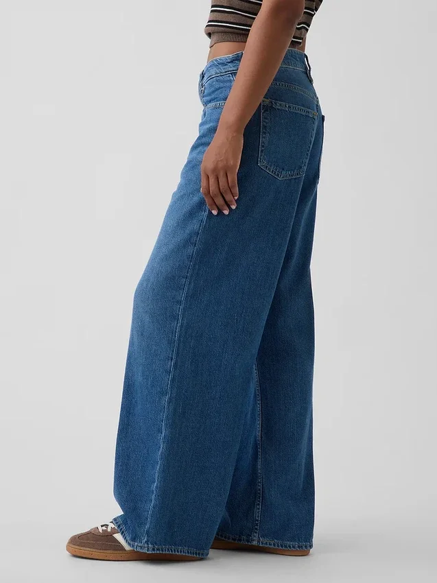 Curvy Orta Bel, Ultra Yumuşak Bol Kesim Jean