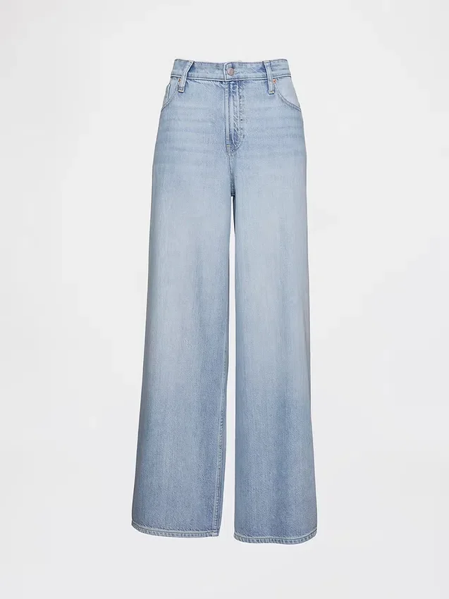 Curvy Orta Bel, Ultra Yumuşak Bol Kesim Jean