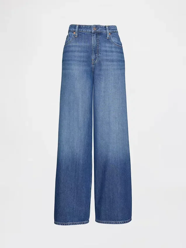 Curvy Orta Bel, Ultra Yumuşak Bol Kesim Jean