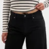 Curvy Orta Bel, Ultra Yumuşak Bol Kesim Jean