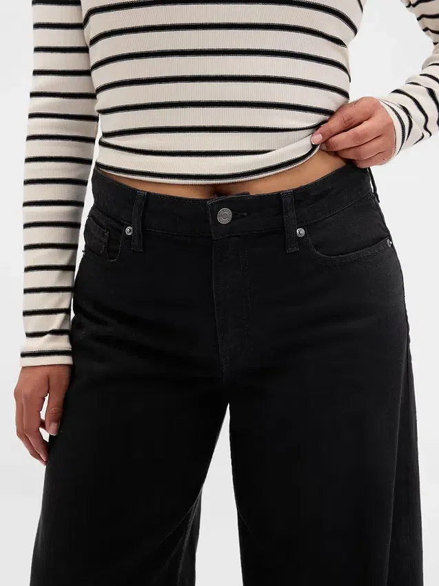 Curvy Orta Bel, Ultra Yumuşak Bol Kesim Jean