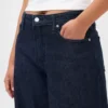 Curvy Orta Bel, Ultra Yumuşak Bol Kesim Jean