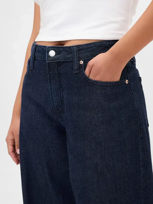 Curvy Orta Bel, Ultra Yumuşak Bol Kesim Jean