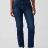 Curvy Yüksek Bel '90'lar Stilinde Dar Düz Kesim Jean
