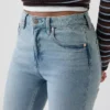 Curvy Yüksek Bel '90'lar Stilinde Dar Düz Kesim Jean