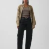 Curvy Yüksek Bel Barrel Jean'ler