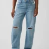 Curvy Yüksek Bel Barrel Jean'ler