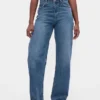 Curvy Yüksek Bel Barrel Jean'ler