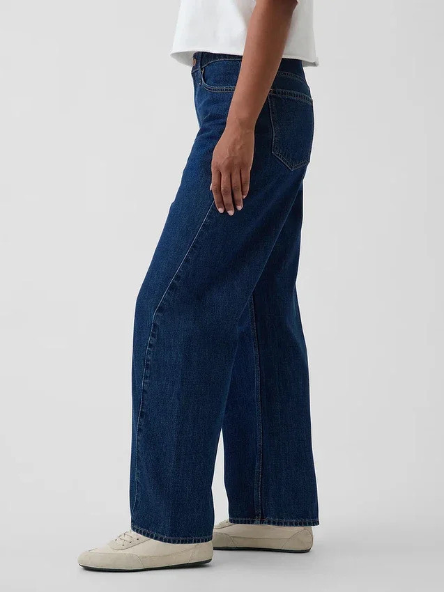 Curvy Yüksek Bel Barrel Jean'ler