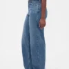Curvy Yüksek Bel Barrel Jean'ler