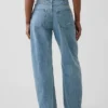 Curvy Yüksek Bel Barrel Jean'ler