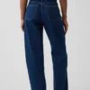 Curvy Yüksek Bel Barrel Jean'ler