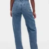 Curvy Yüksek Bel Barrel Jean'ler