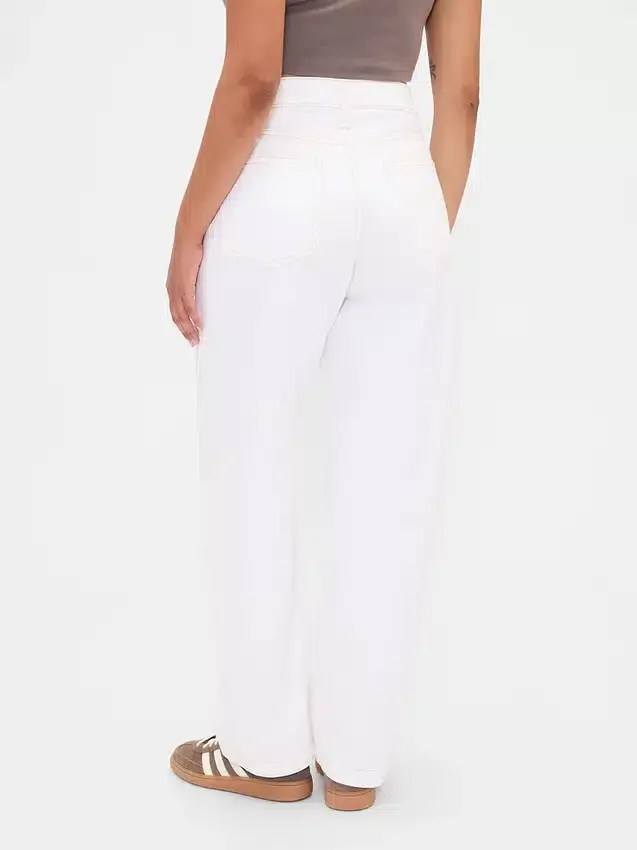 Curvy Yüksek Bel Barrel Jean'ler