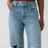Curvy Yüksek Bel Barrel Jean'ler