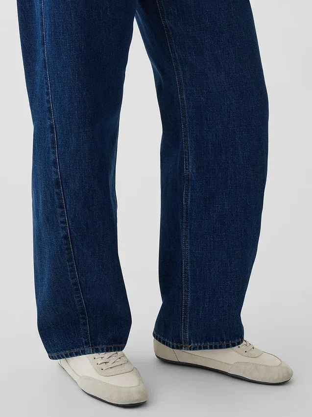 Curvy Yüksek Bel Barrel Jean'ler