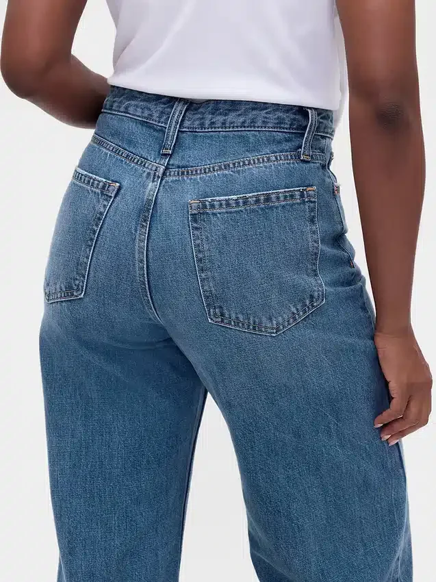Curvy Yüksek Bel Barrel Jean'ler