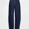 Curvy Yüksek Bel Barrel Jean'ler