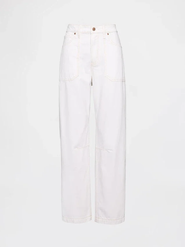 Curvy Yüksek Bel Barrel Jean'ler