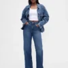 Curvy Yüksek Bel Geniş Paça Jean'ler
