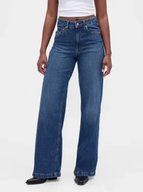 Curvy Yüksek Bel Geniş Paça Jean’ler