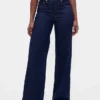 Curvy Yüksek Bel Geniş Paça Jean'ler
