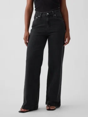 Curvy Yüksek Bel Geniş Paça Jean’ler