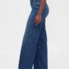 Curvy Yüksek Bel Geniş Paça Jean'ler