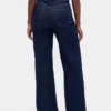 Curvy Yüksek Bel Geniş Paça Jean'ler