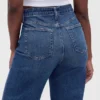 Curvy Yüksek Bel Geniş Paça Jean'ler