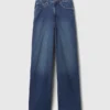 Curvy Yüksek Bel Geniş Paça Jean'ler