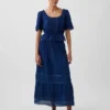 Dantel Süslemeli Peplum Bluz