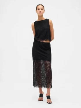 Dantelli Maxi Etek