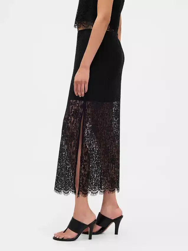 Dantelli Maxi Etek