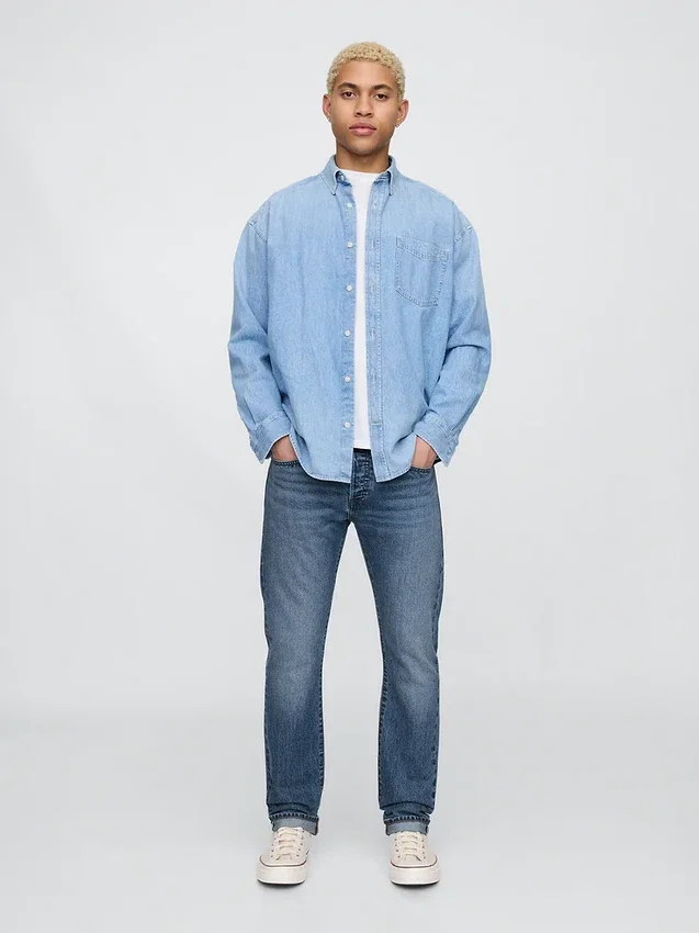 Dar Kesim Selvedge Jean'ler
