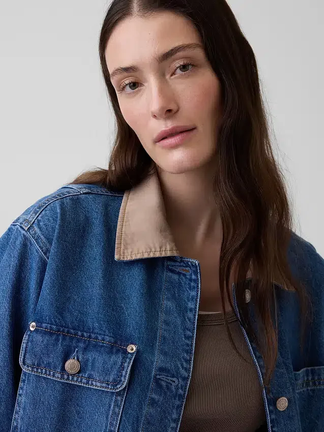 Denim Ahır Ceketi