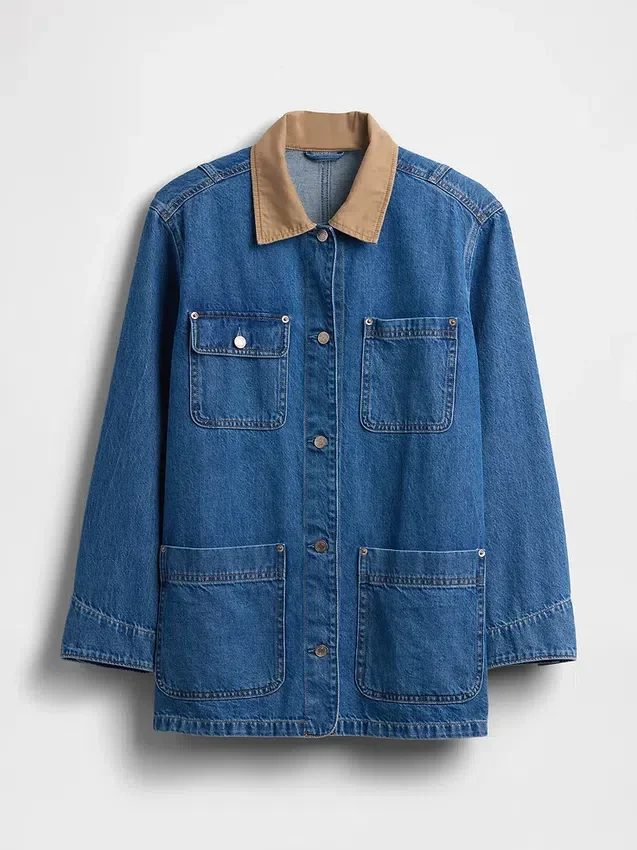 Denim Ahır Ceketi