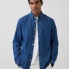 Denim Cepli Gömlek