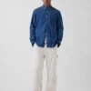Denim Cepli Gömlek