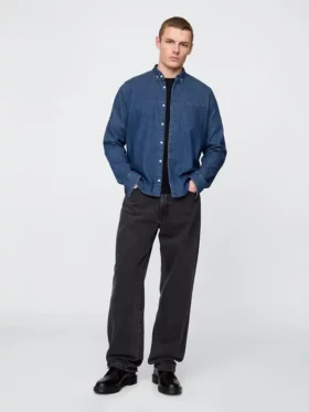 Denim Cepli Gömlek