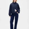 Denim Şişme Ceket