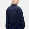 Denim Şişme Ceket