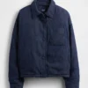 Denim Şişme Ceket
